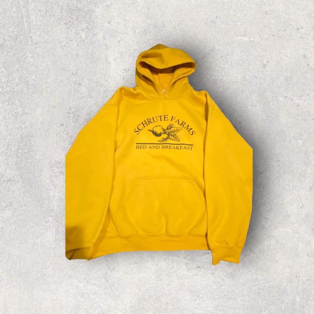 Super Clean Yellow Hoodie No